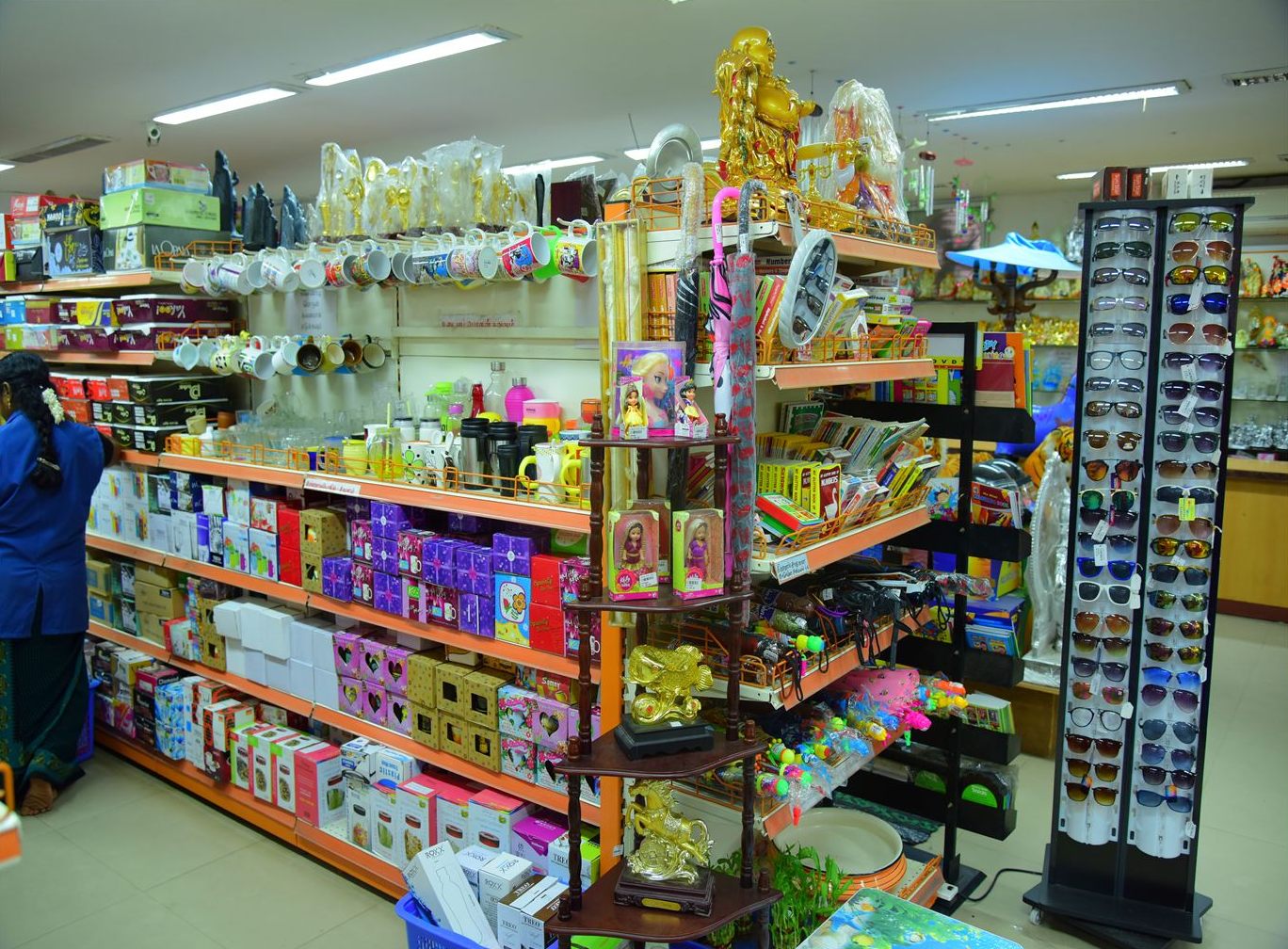 Gift section on the second floor